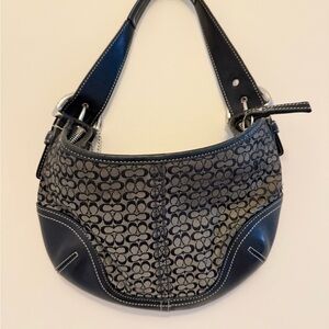 Coach Black and Gray Women's Bag